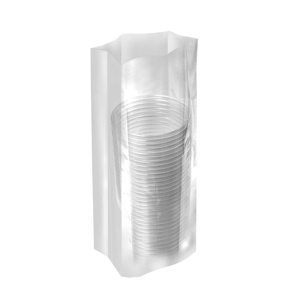 4" x 2" x 8" 1.25 Mil Gusseted Poly Bags (2000/CS)