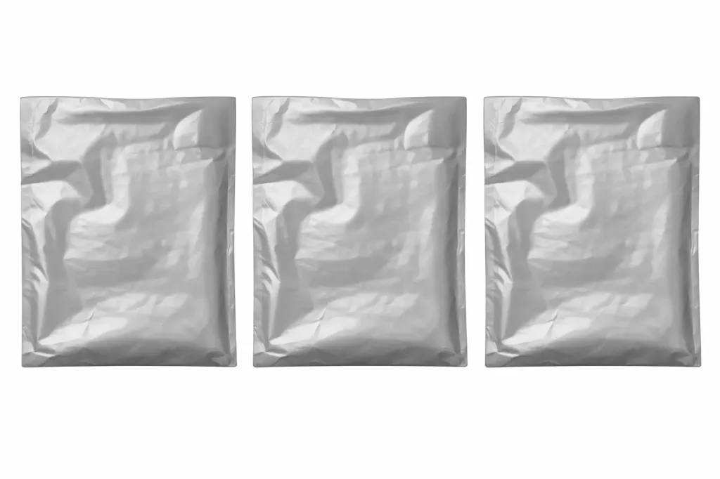 8.5" x 11" HD Merchandise Bags (1000/CS) - Silver