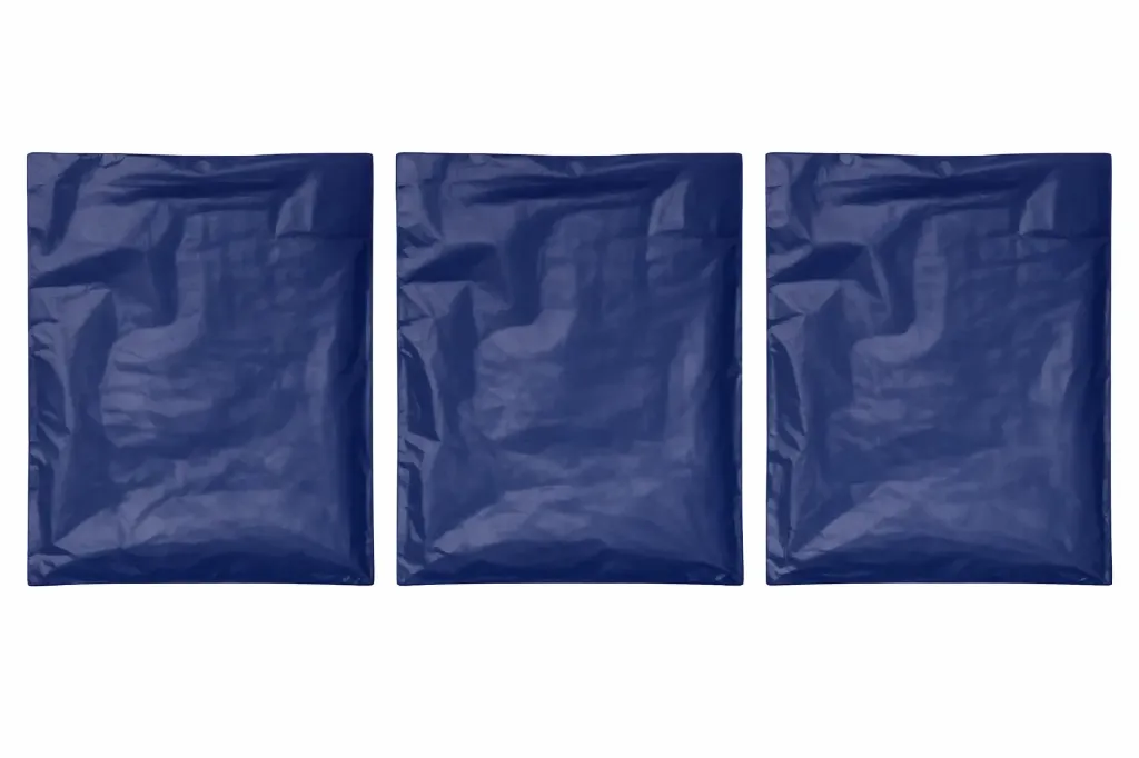 6.5" x 9.5" High Density Merchandise Bags (1000/CS) - Dark Blue