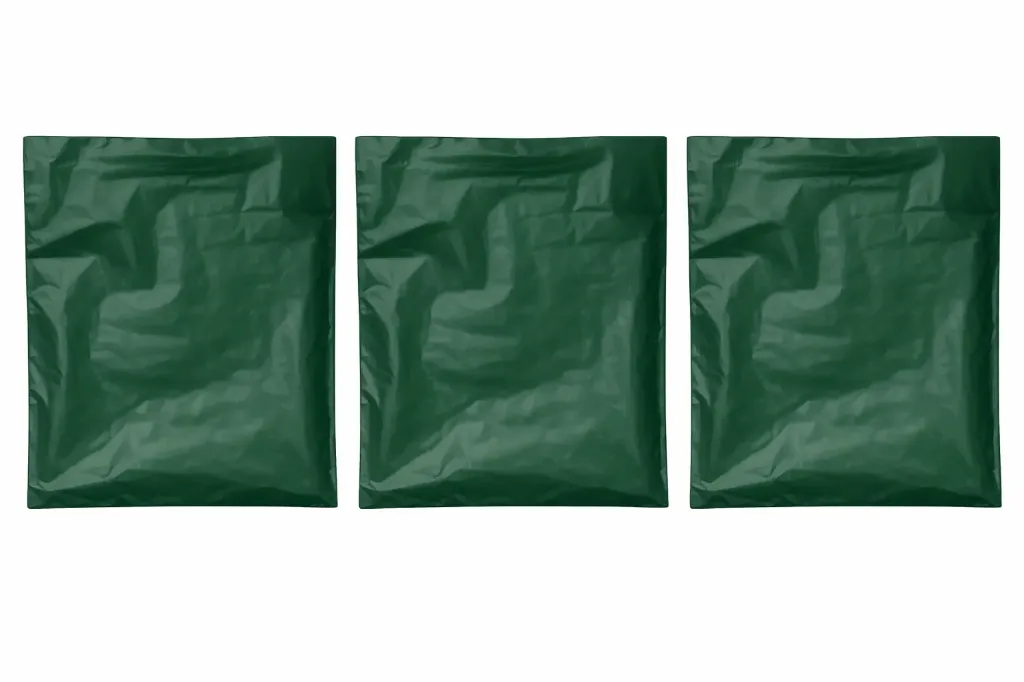 6.5" x 9.5" High Density Merchandise Bags (1000/CS) - Dark Green
