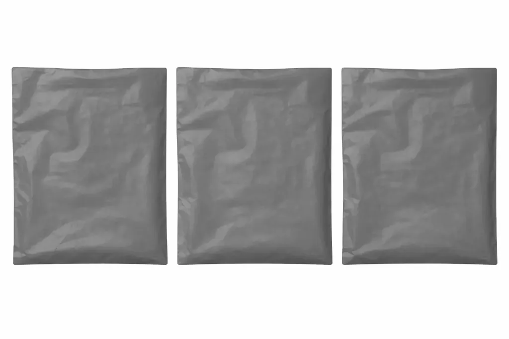 6.5" x 9.5" High Density Merchandise Bags (1000/CS) - Gray