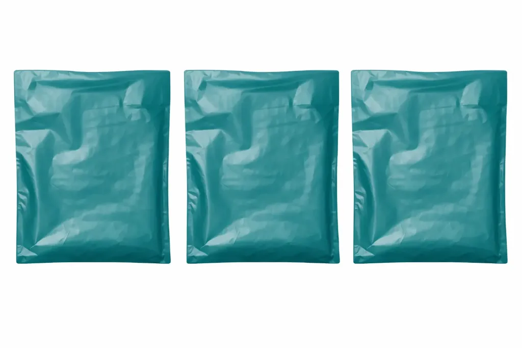 6.5" x 9.5" High Density Merchandise Bags (1000/CS) - Teal