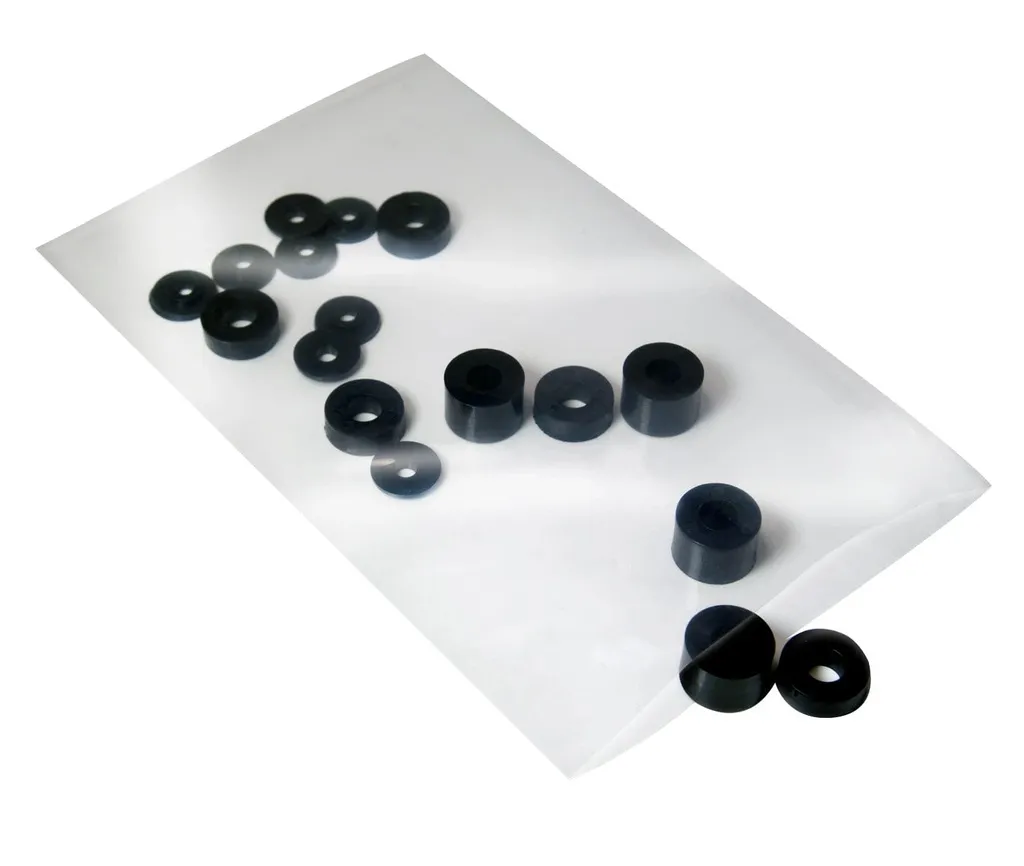 14" x 30" 1.25 Mil Flat Poly Bags (500/CS)