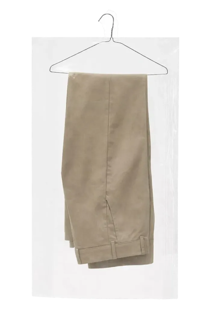 20" x 3" x 36" 0.75 Mil Clear Garment Bags (450/RL)