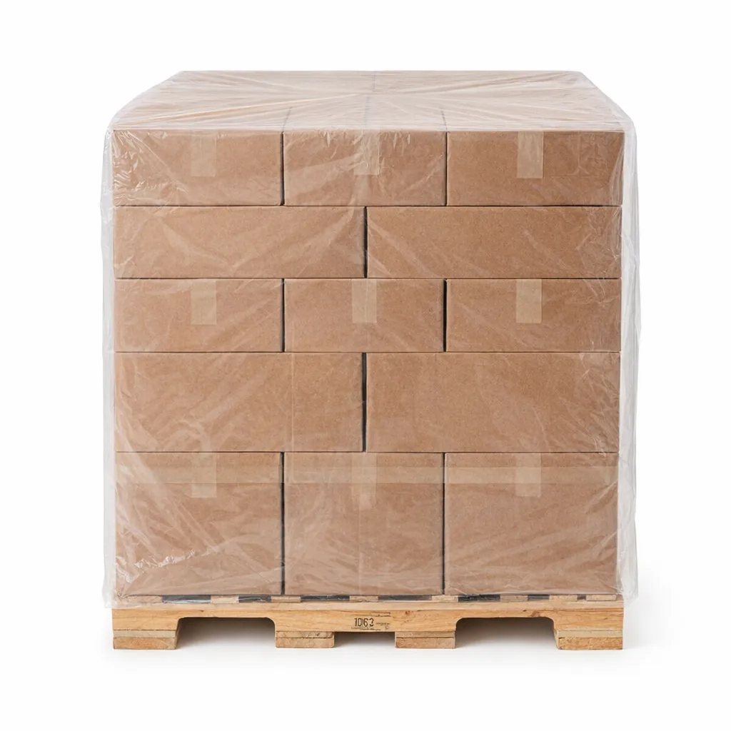 4 Mil Clear Pallet Covers